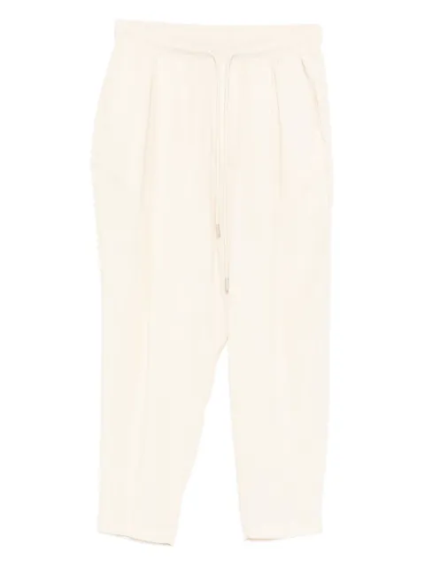 YES LONDON pleated drawstring trousers