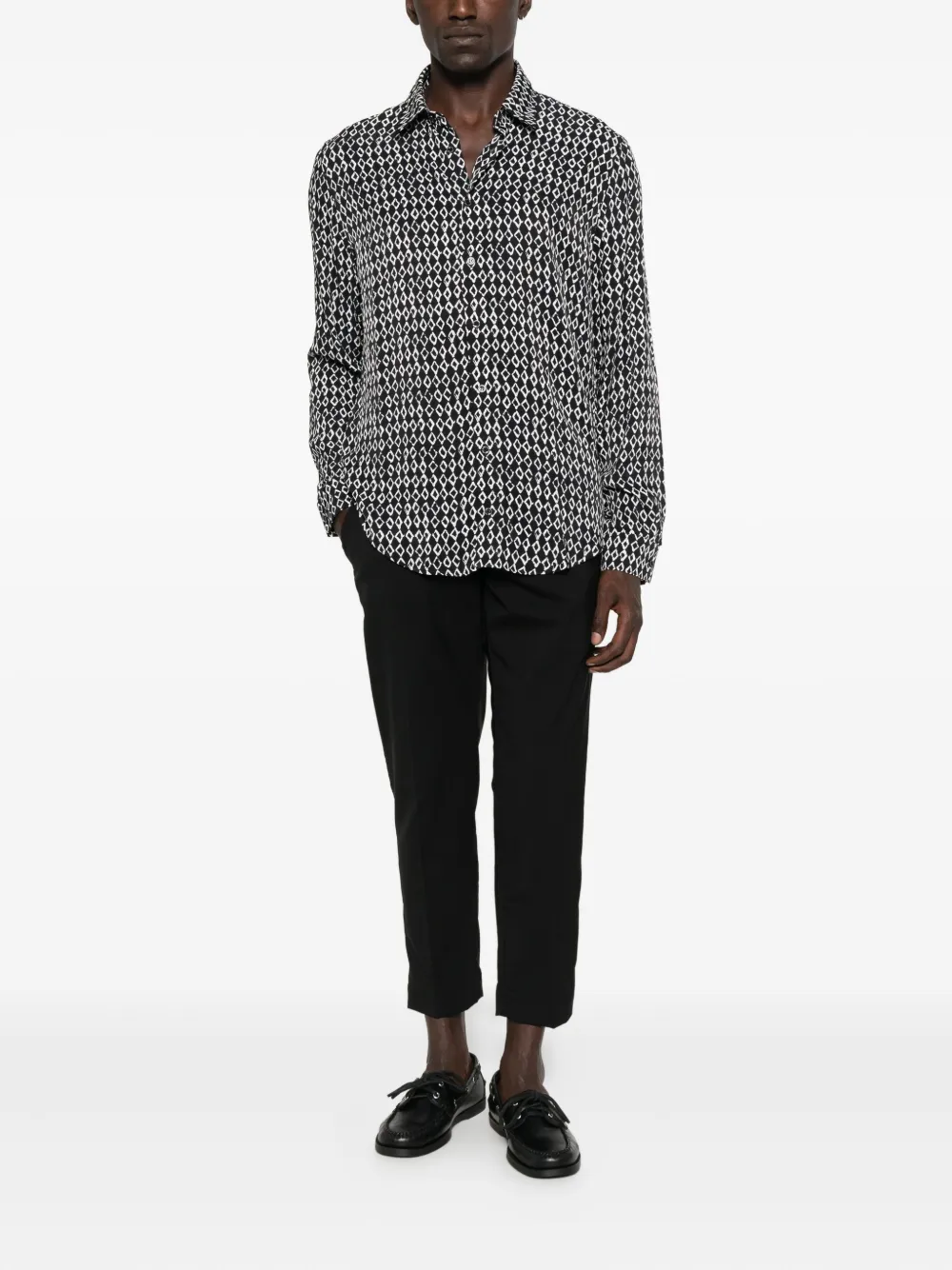 YES LONDON Broek met ritszak - Zwart