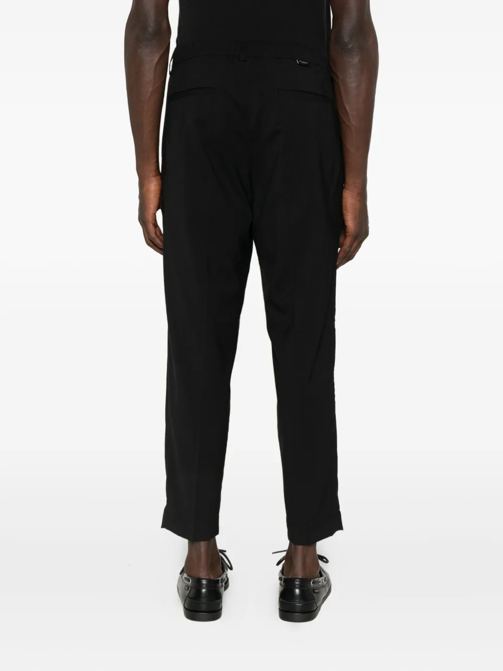 YES LONDON Broek met ritszak Zwart