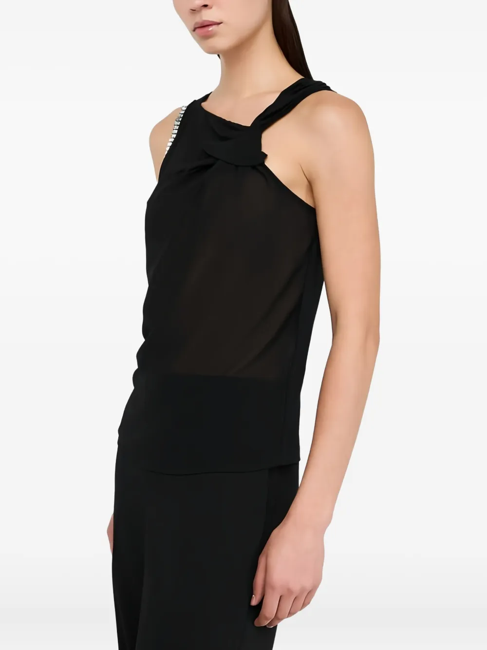 Liu •jo Top Liu Jo Woman Color Black In Black