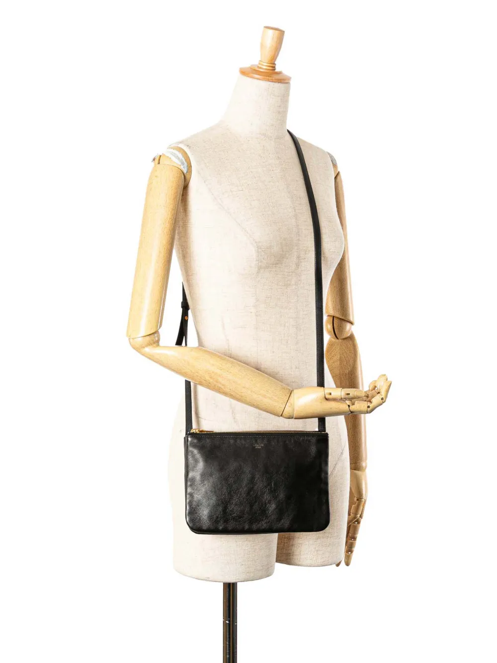 Celine Pre-Owned 2018 Small Lambskin Trio crossbody bag | Pre-Owned | Image 2