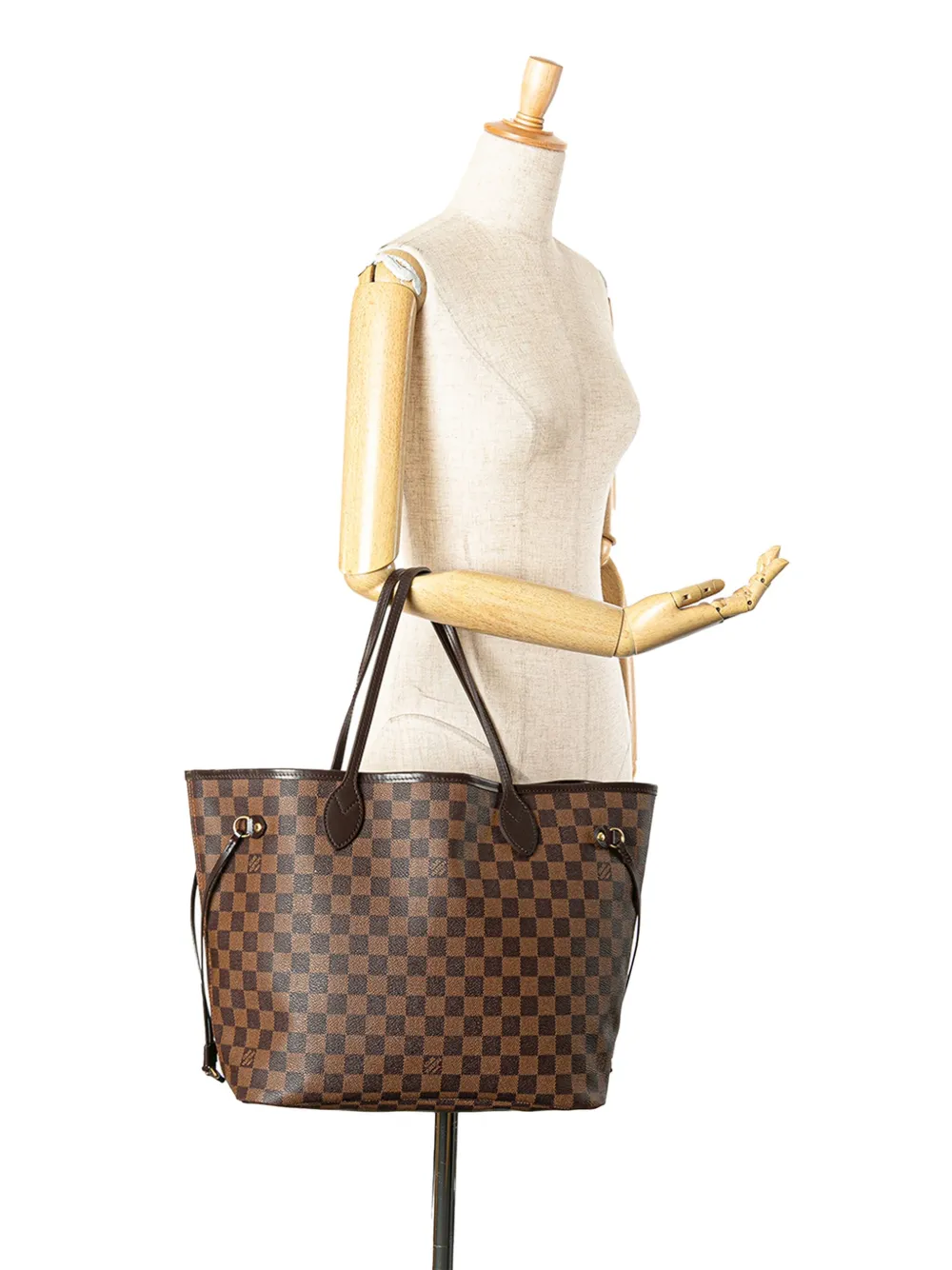 Louis Vuitton Pre-Owned sac à main Damier Ebène Neverfull PM (2011) | Pre-owned | Image 2