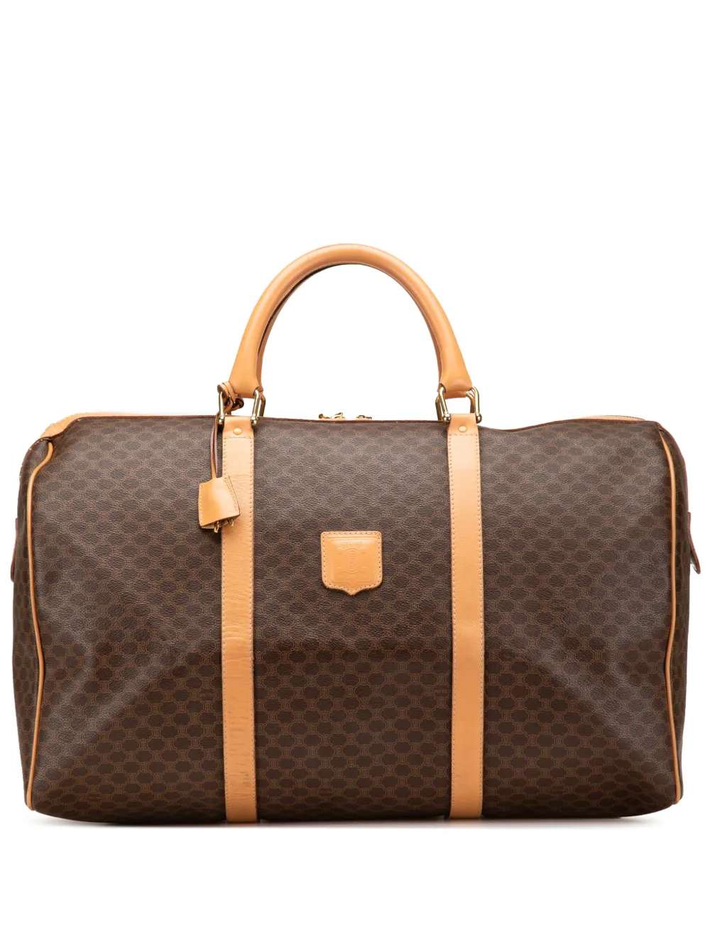 Céline Pre-Owned 2014 Macadam Coated Canvas travel bag | marrón | Image 1