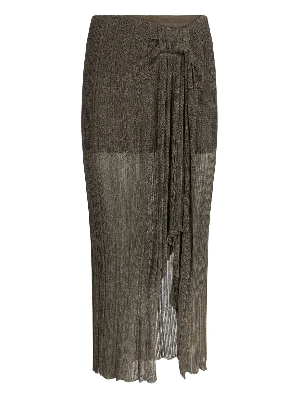 LIU JO Lurex® knit skirt | verde | Image 1