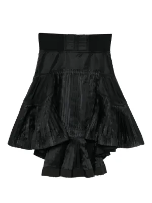 sacai　(L)　レースアップスカート　アシンメトリーベルトスカート Sacai ドレープ＆アシンメトリースカート通販 - FARFETCH