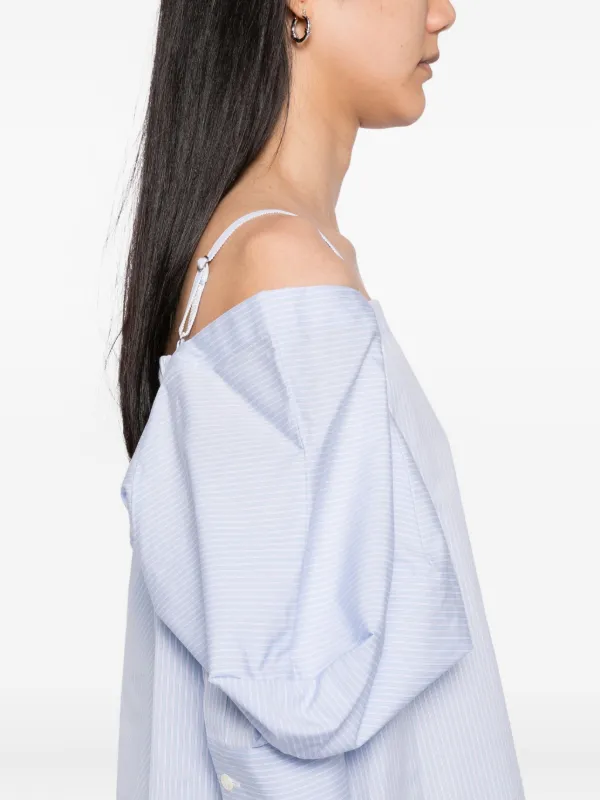Sacai ストライプ トップ | FARFETCH JP
