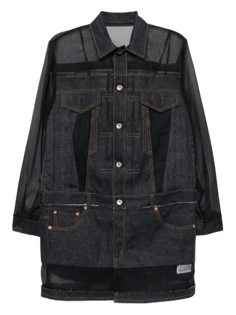 sacai cotton dress