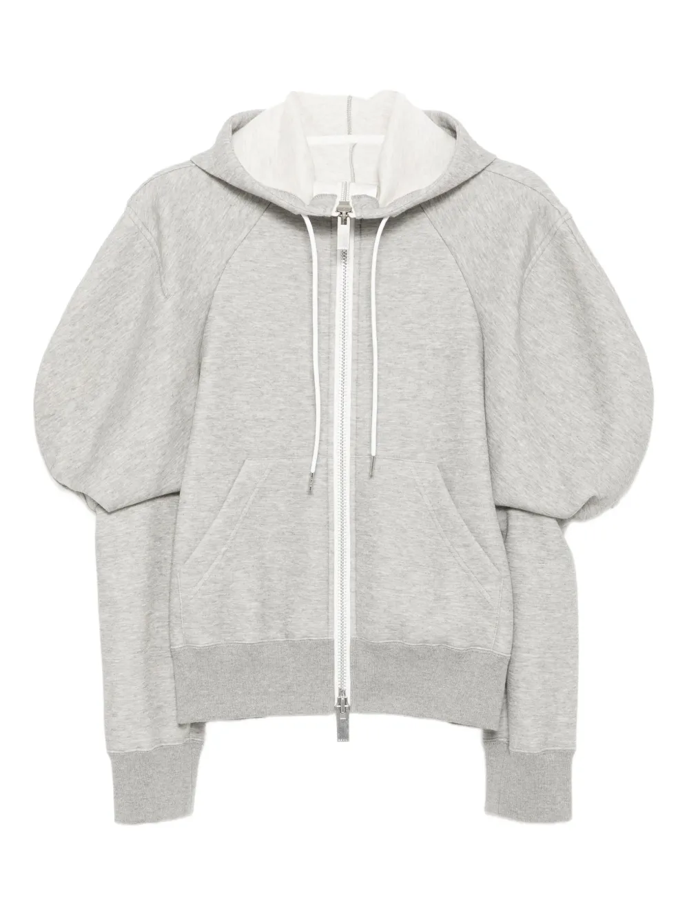 Sacai Sponge hoodie Grijs
