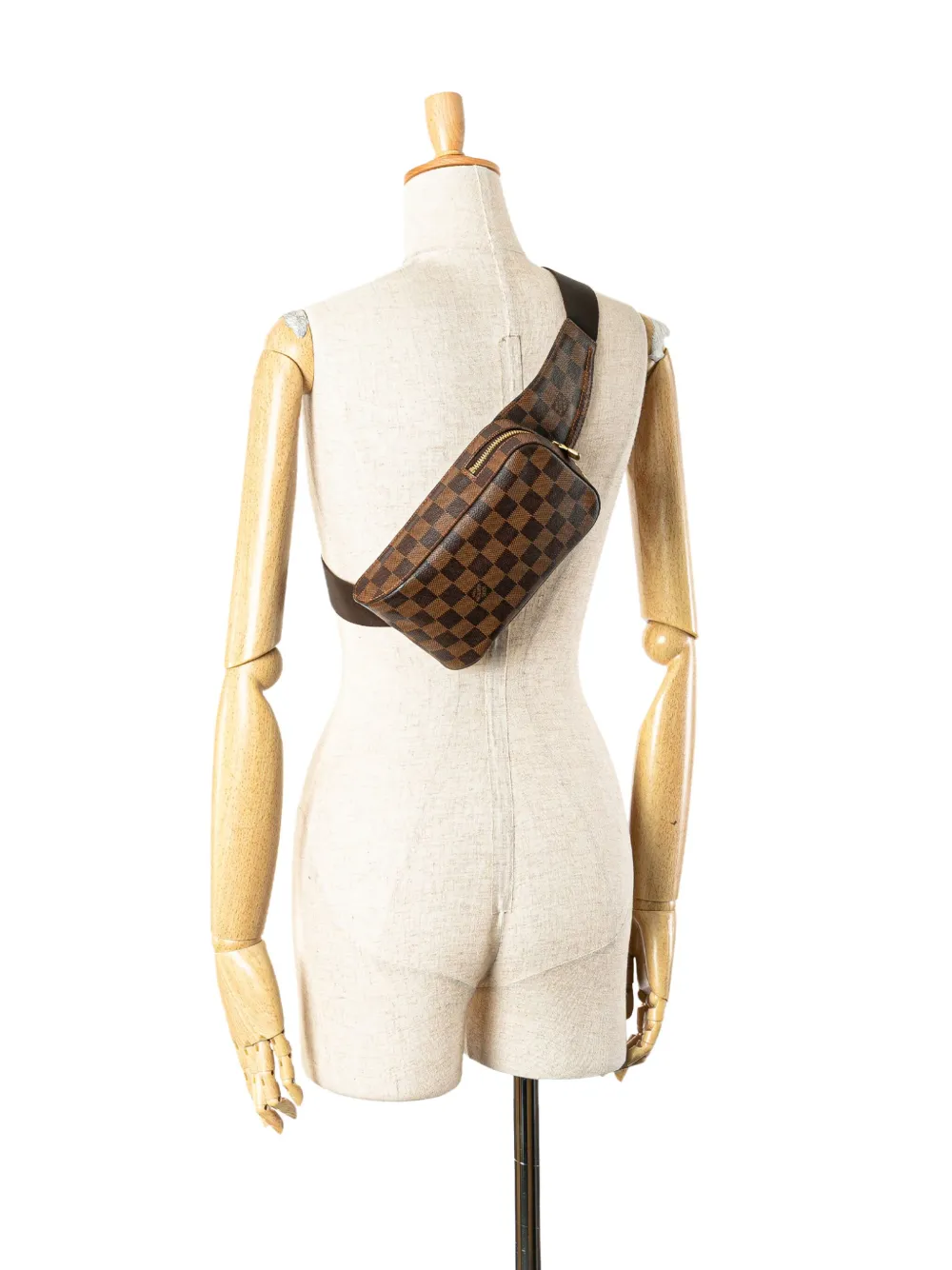 Louis Vuitton Pre-Owned 2005 Damier Ebene Geronimos crossbody bag | Pre-Owned | Image 2