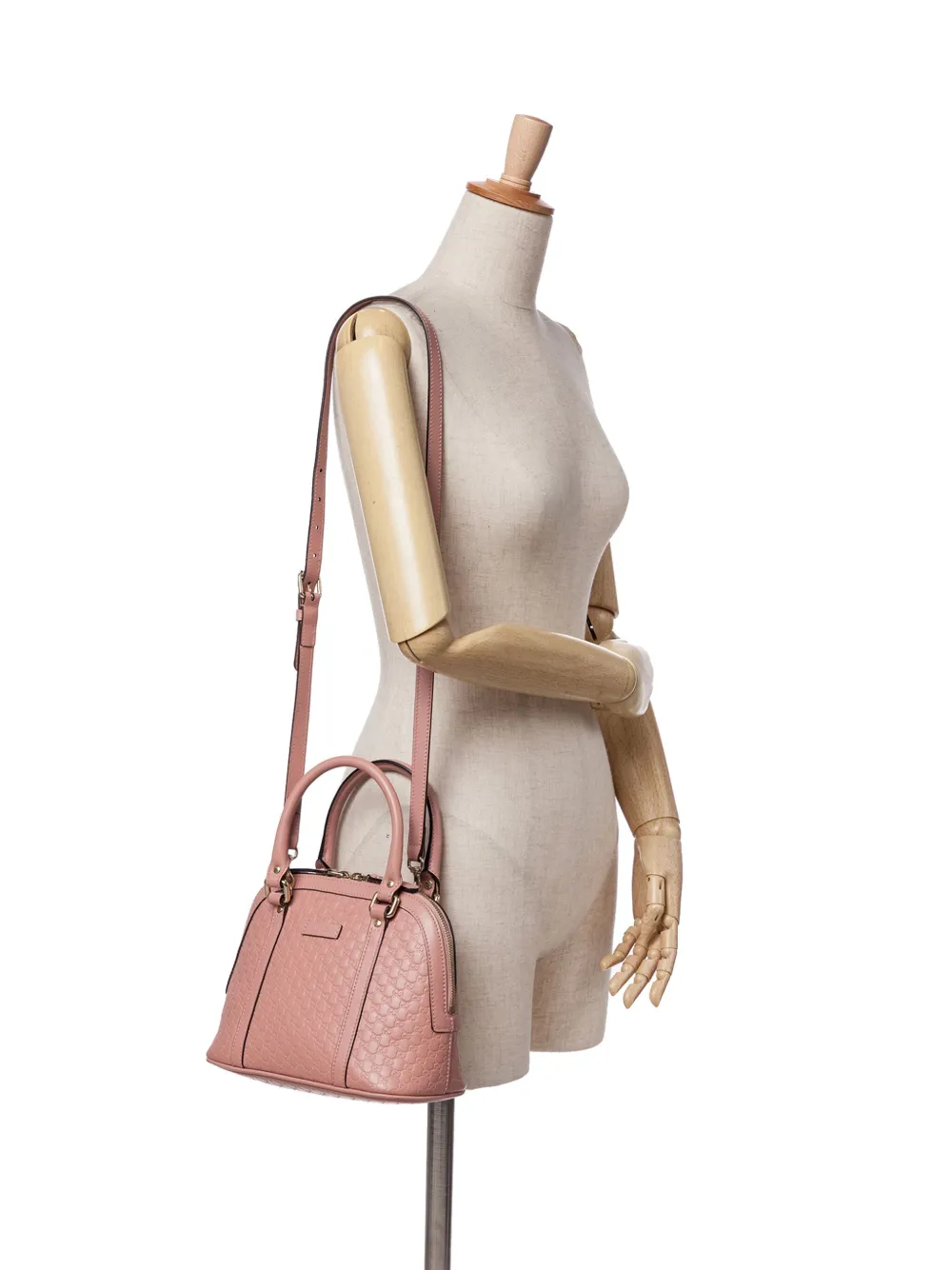 Gucci Pre-Owned 2016-2024 Mini Microguccissima Dome satchel | Pre-Owned | Image 2