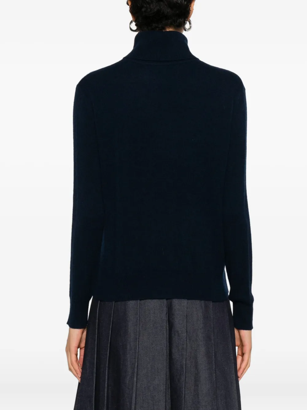 Gotha Roll-neck Sweater In Blue