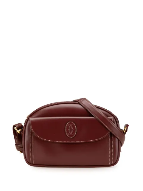Cartier 2010-2024 Leather Must De Cartier crossbody bag