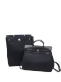 Hermès Pre-Owned 2003 Toile Herbag PM backpack - Black