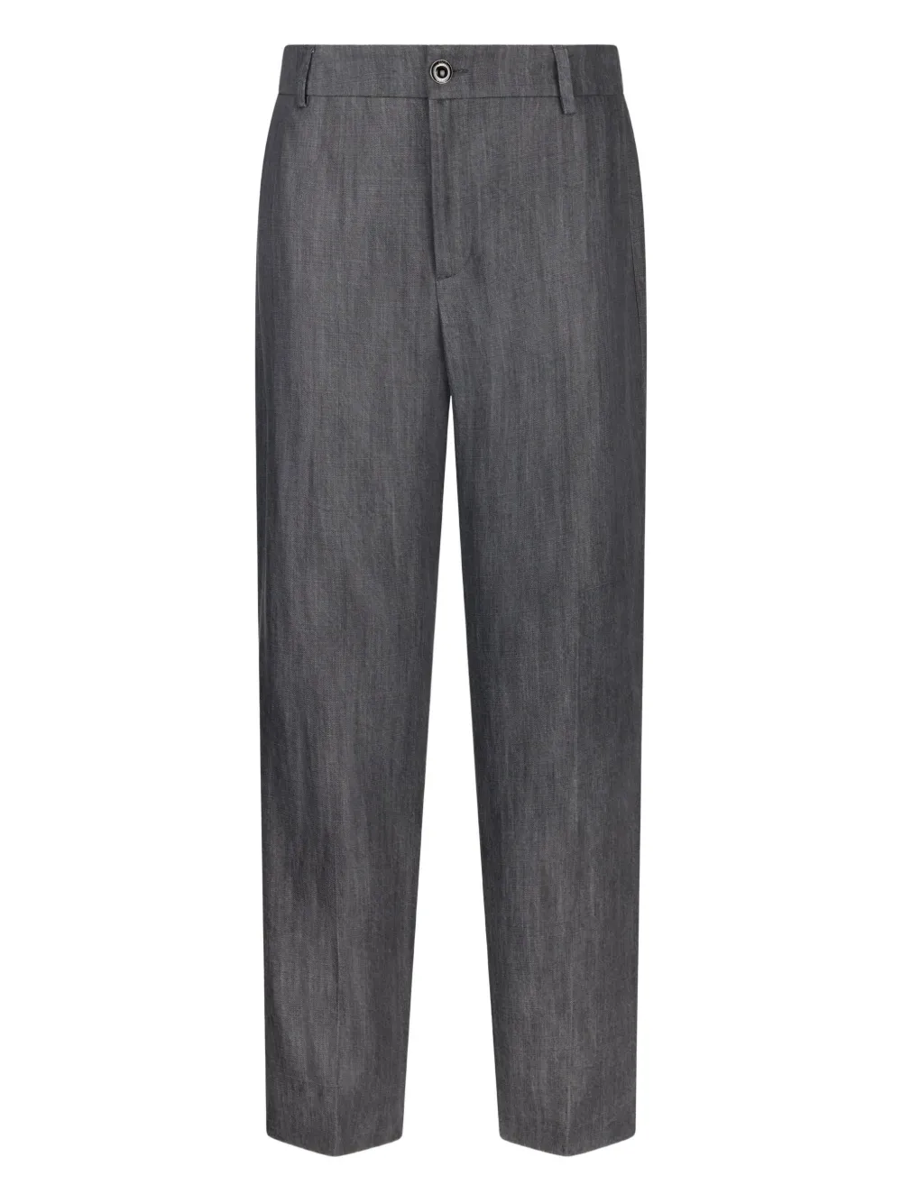 Liu •jo High Waist Straight Casual Pants In Black