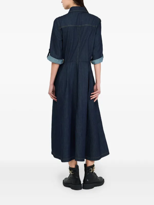 LIU JO デニム シャツドレス | ブルー | FARFETCH JP