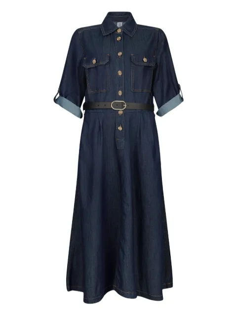 LIU JO denim shirt dress
