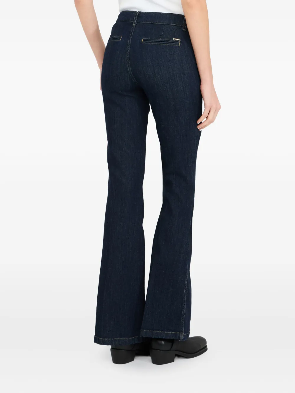 LIU •JO HIGH-RISE BOOTCUT JEANS