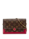 Louis Vuitton Pre-Owned 2019 Monogram Flore Wallet On Chain crossbody bag - Brown