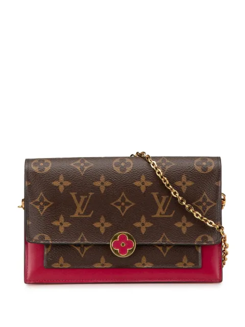 Louis Vuitton Pre-Owned bolsa crossbody Flore con monograma y cadena 2019