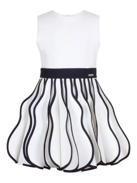 JESSIE AND JAMES KIDS two-tone mini dress