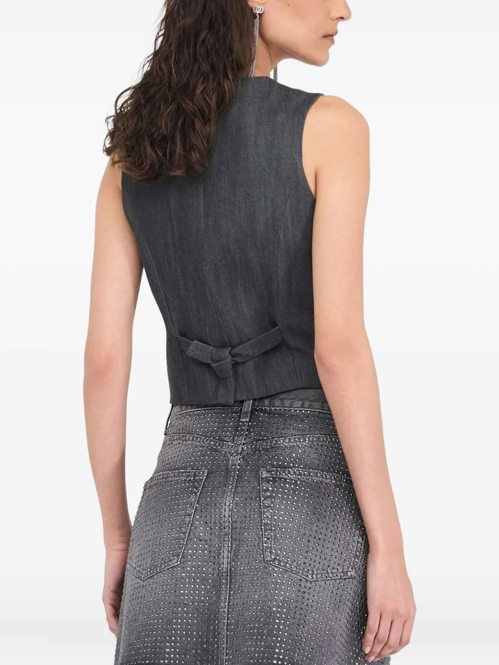 LIU •JO DENIM GILET 