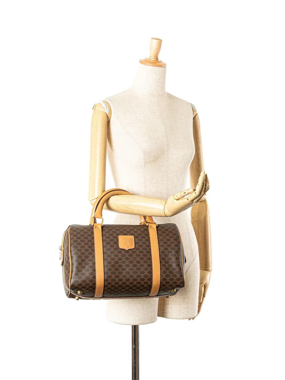 Céline Pre-Owned 2012 Macadam Coated Canvas boston bag | Pre-Owned | Image 2