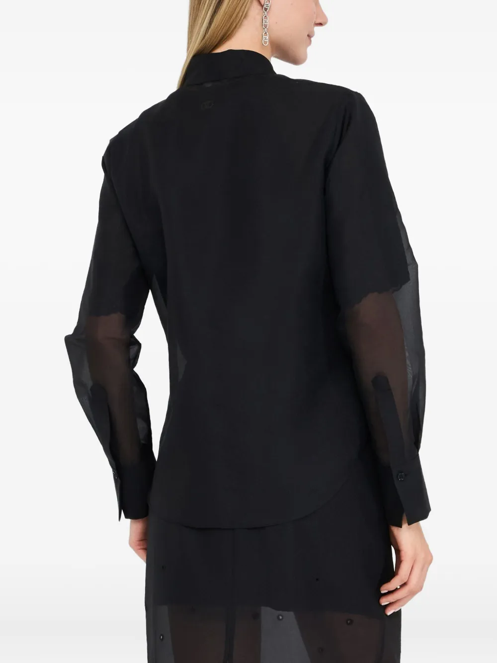 LIU JO Blouse met lange mouwen Zwart