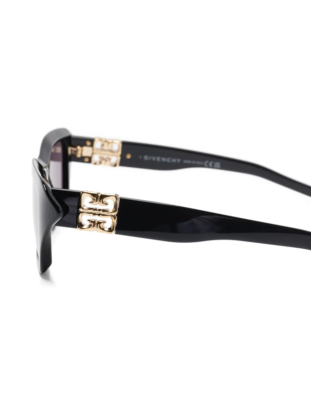 Givenchy Eyewear Zonnebril met cat-eye montuur Zwart
