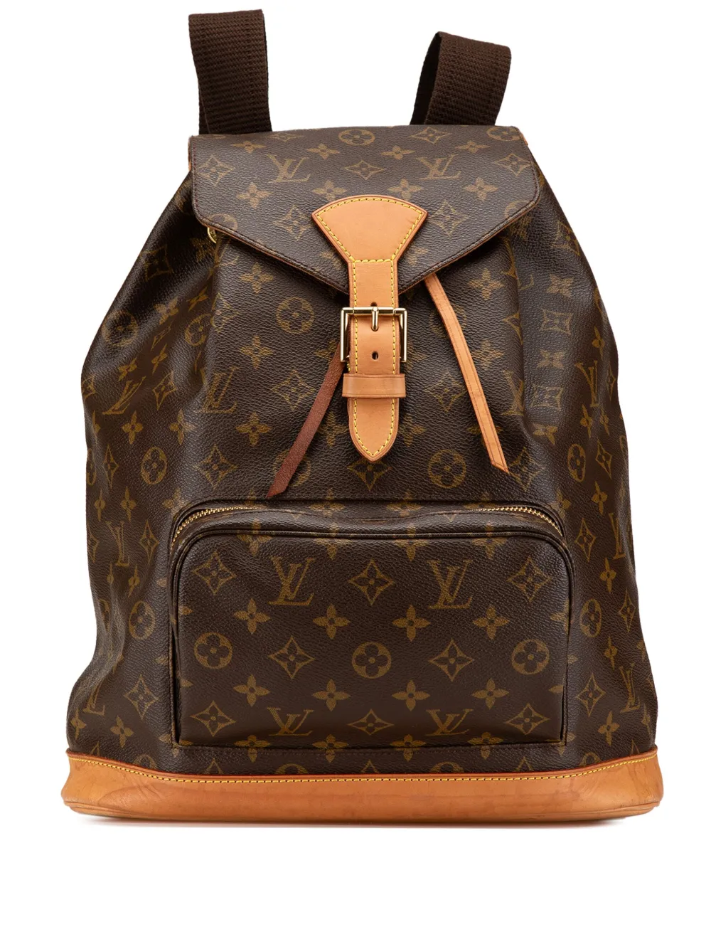 Louis Vuitton Pre-Owned 2000 Monogram Montsouris MM backpack | Brown | Image 1
