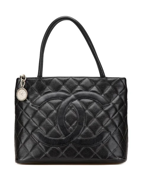 CHANEL Pre-Owned 1997-1999 Caviar Medallion tote bag