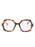 Chloé Kids square-frame glasses - Brown