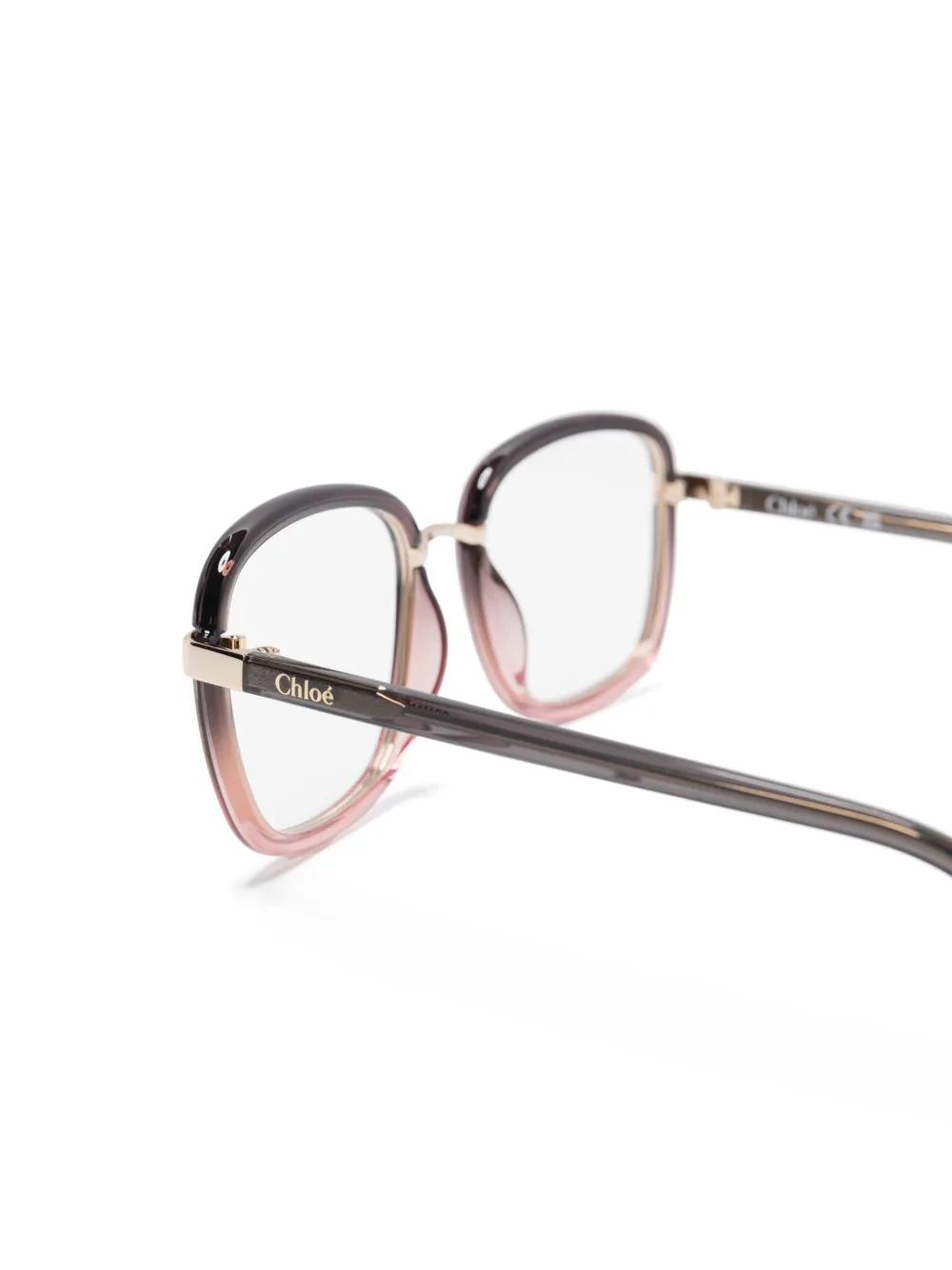 Chloé Kids Bril met rechthoekig montuur Grijs