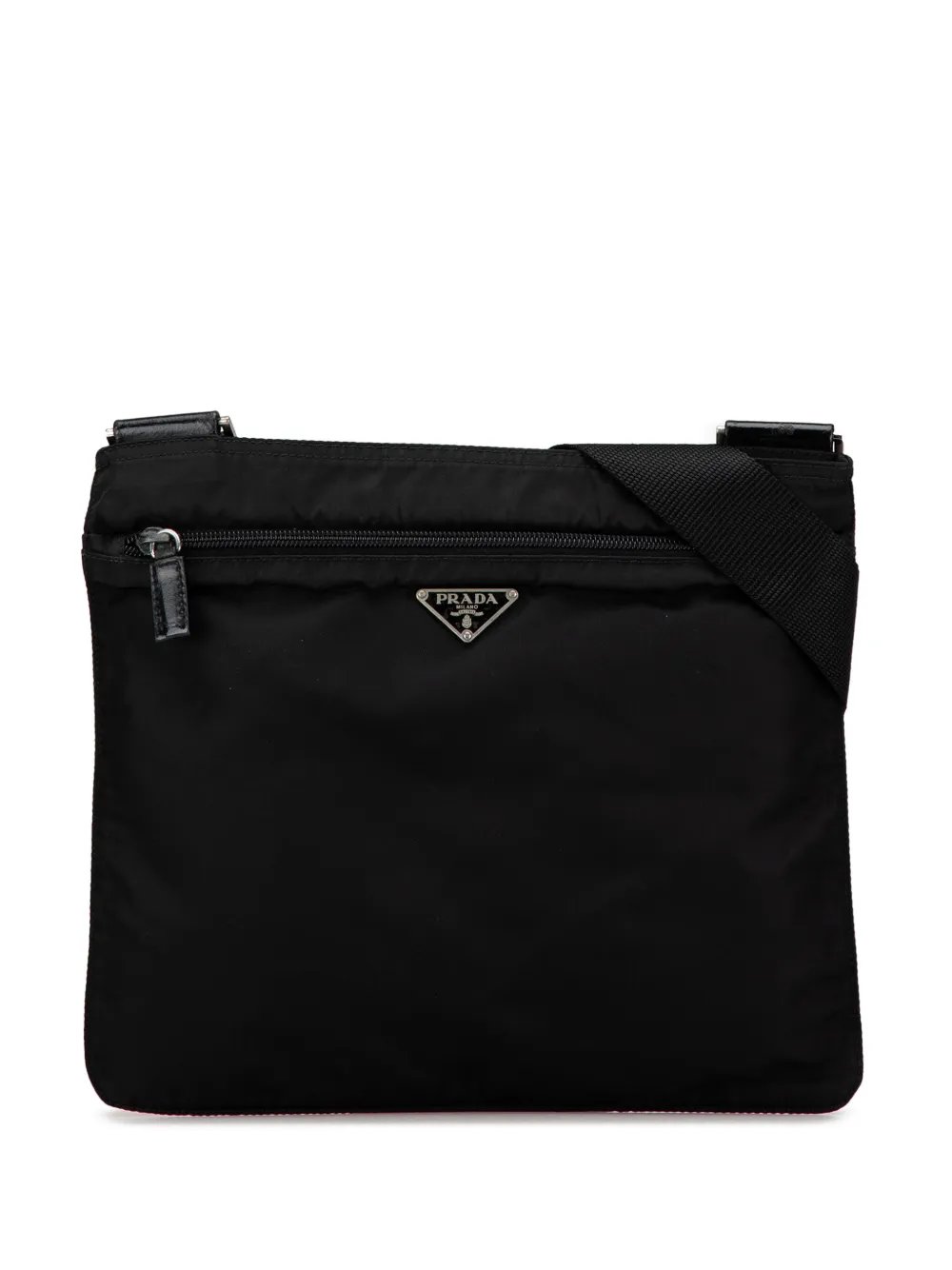 Pre-owned Prada 2013-2024 Tessuto Zip Top Crossbody Bag