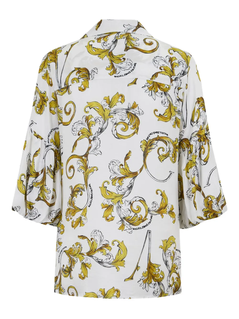 Versace Jeans Couture Blouse met bloemenprint Wit