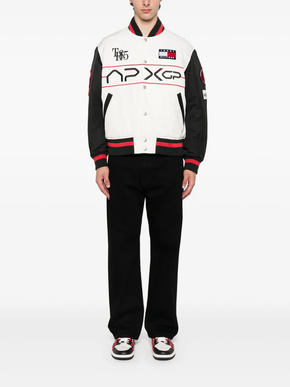 Tommy Hilfiger x Mercedes button-up bomber jacket | Bomber Jackets | Image 2