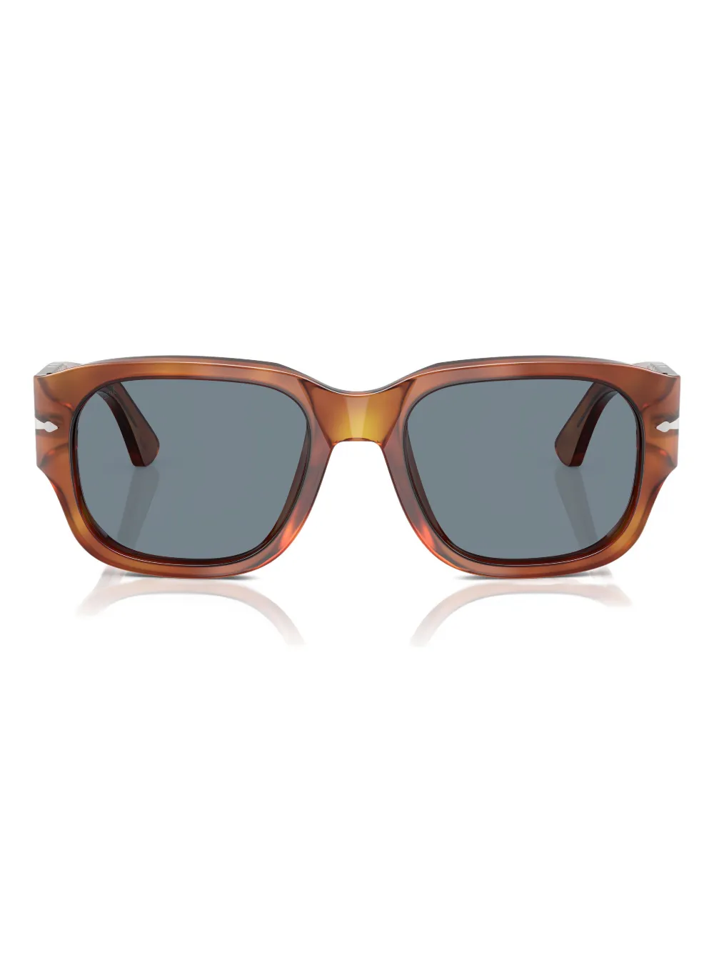tortoiseshell square-frame sunglasses