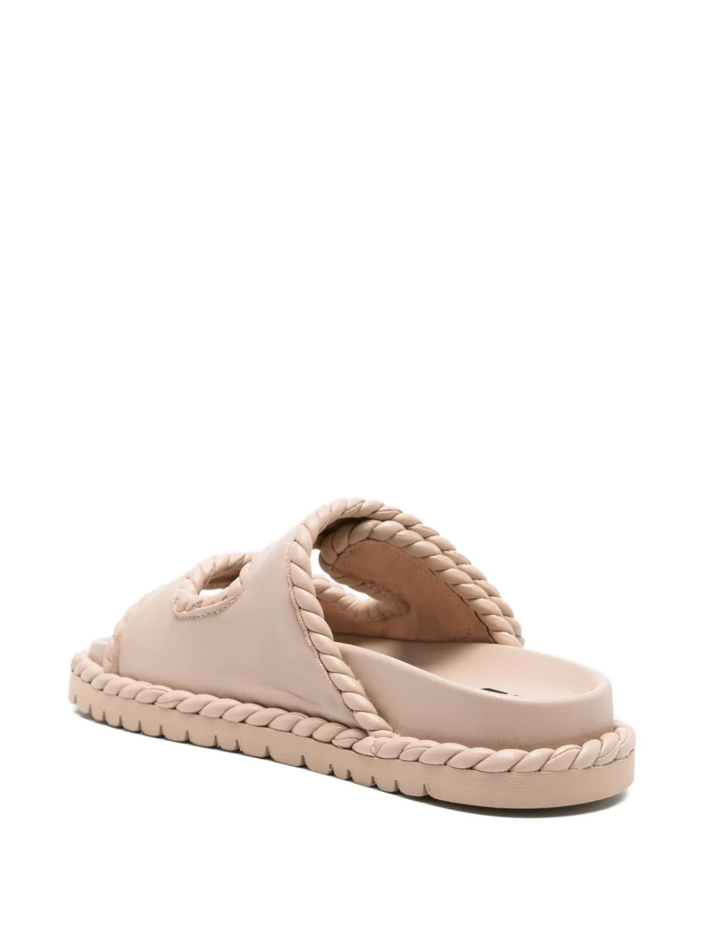 Bibi Lou Lama double-strap sandals Neutrals