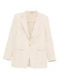 Tagliatore sequin-embellished tweed jacket - Neutrals