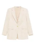 Tagliatore sequin-embellished tweed jacket - Neutrals