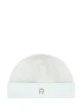 Aigner Kids logo-embroidered hat - Blue