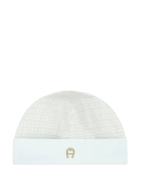 Aigner Kids logo-embroidered hat