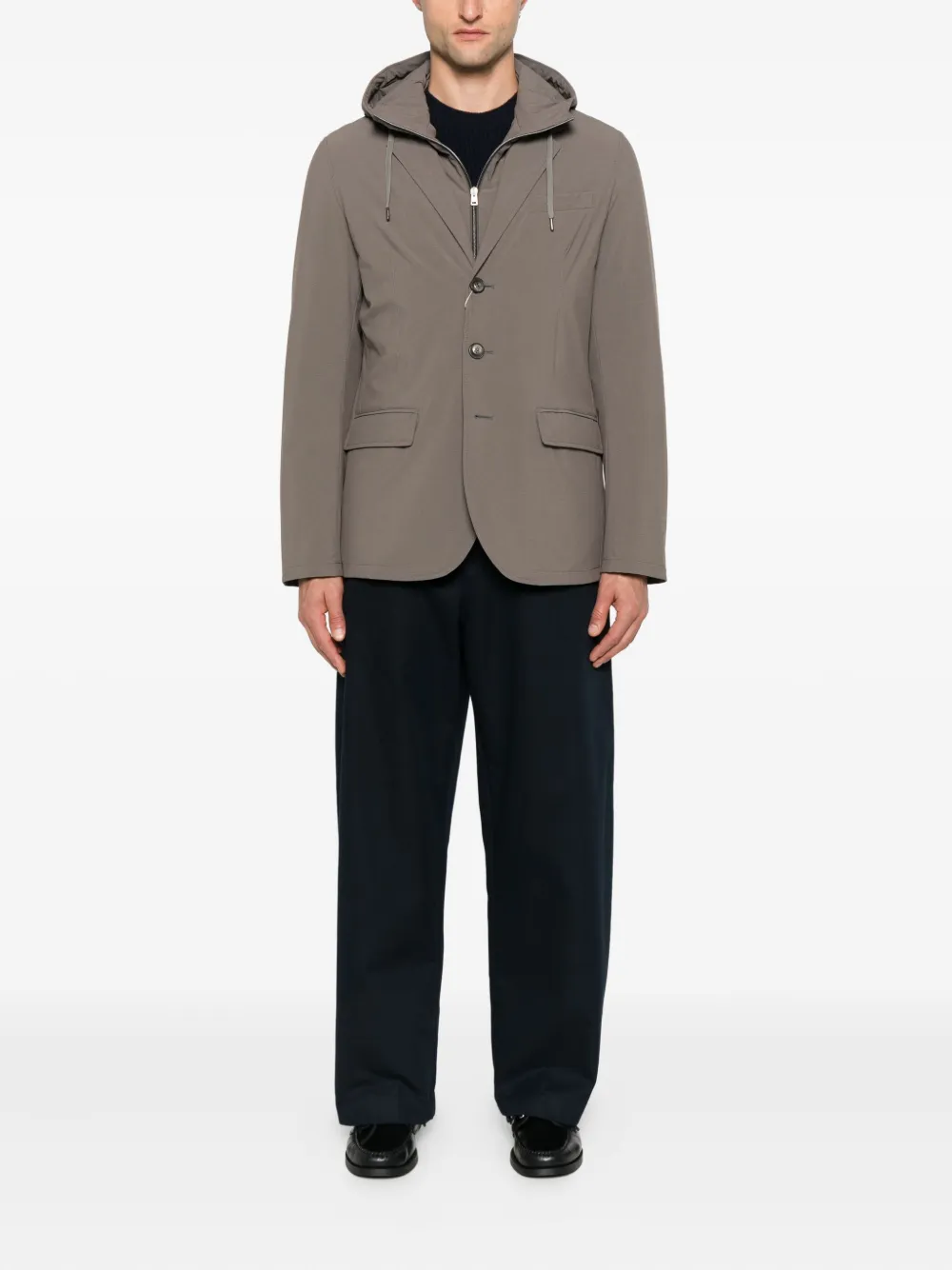 Herno hooded three-button blazer | Blazers | Image 2
