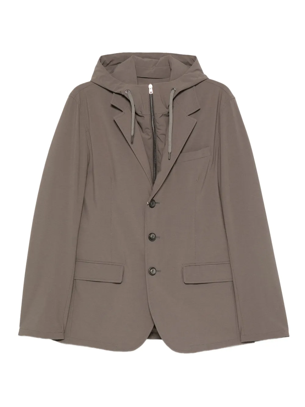 Herno hooded three-button blazer | Image 1