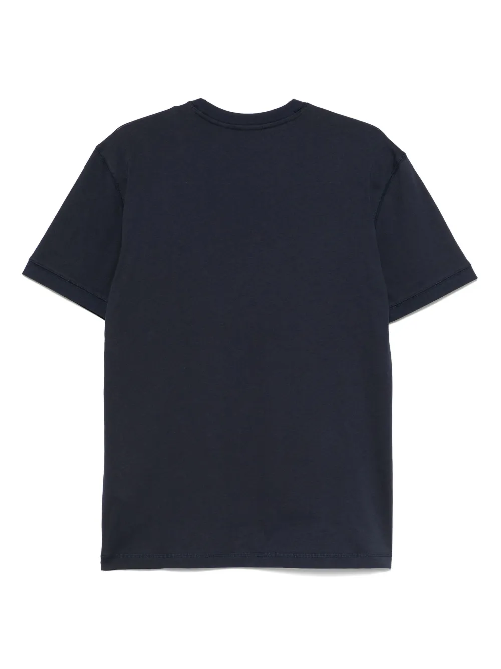 EA7 LOGO-PATCH COTTON T-SHIRT 