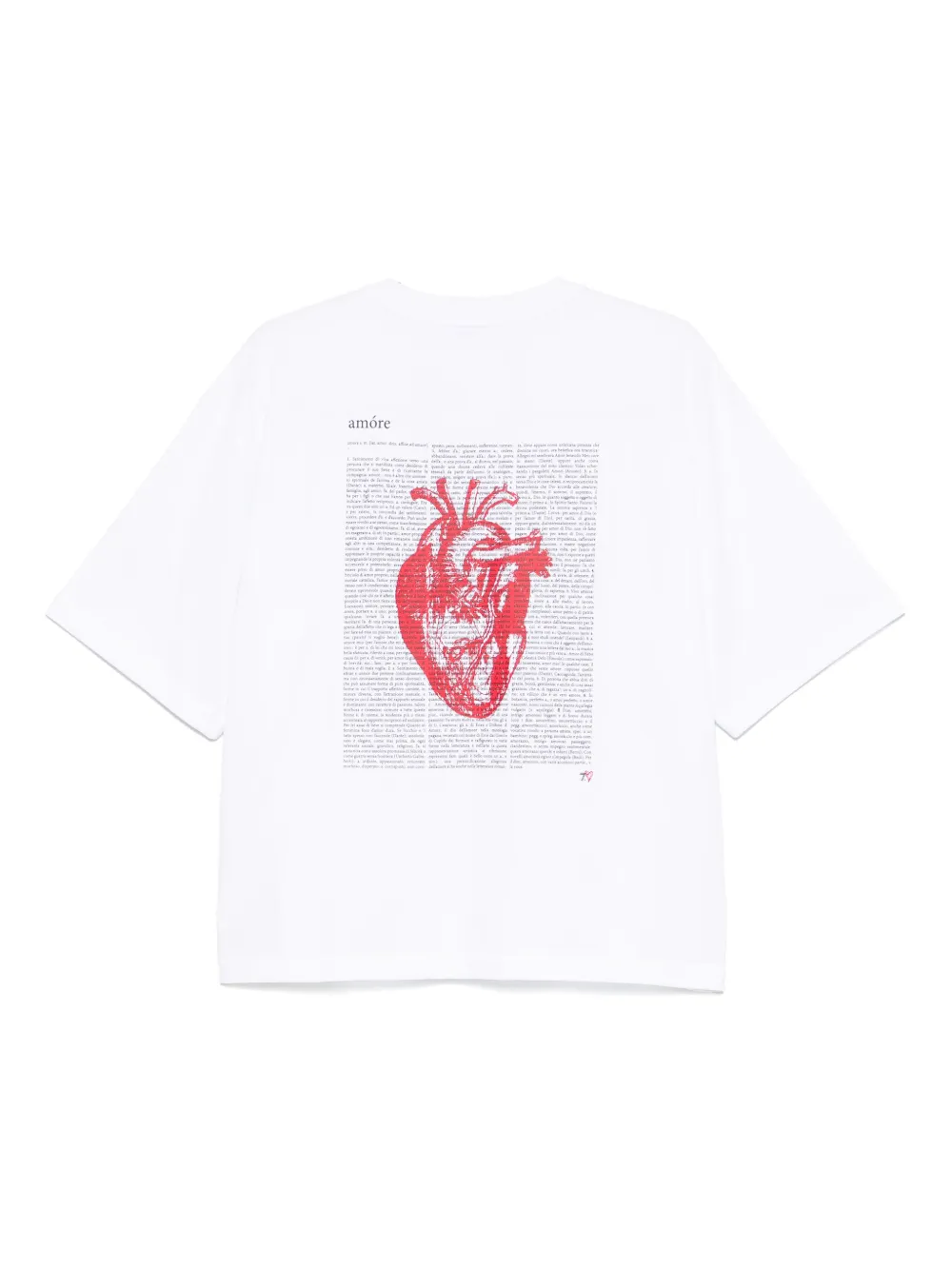 EA7 GRAPHIC-PRINT COTTON T-SHIRT 