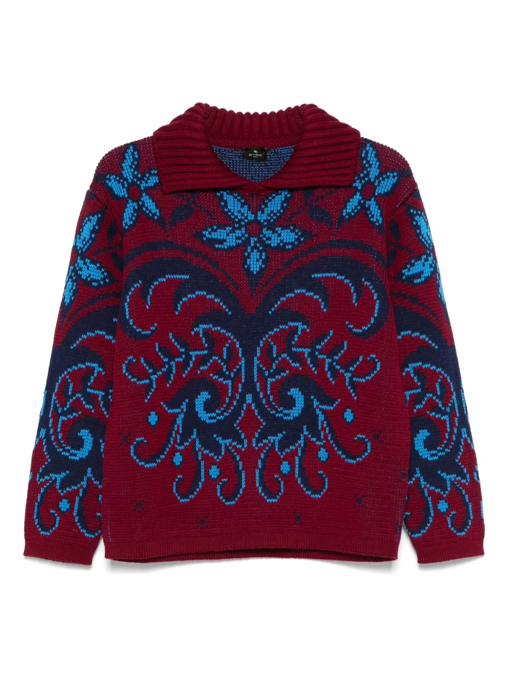 ETRO Trui met patroon Rood