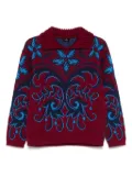 ETRO patterned sweater - Red