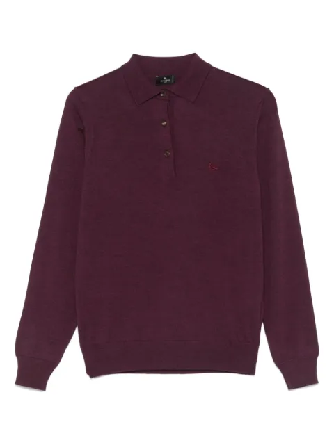 ETRO wool polo shirt