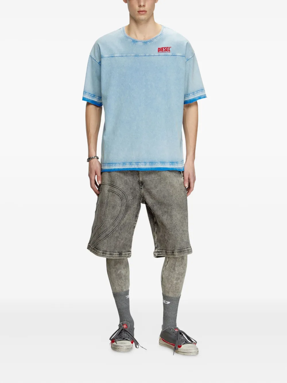 Diesel T-Hoxt T-shirt - Blauw