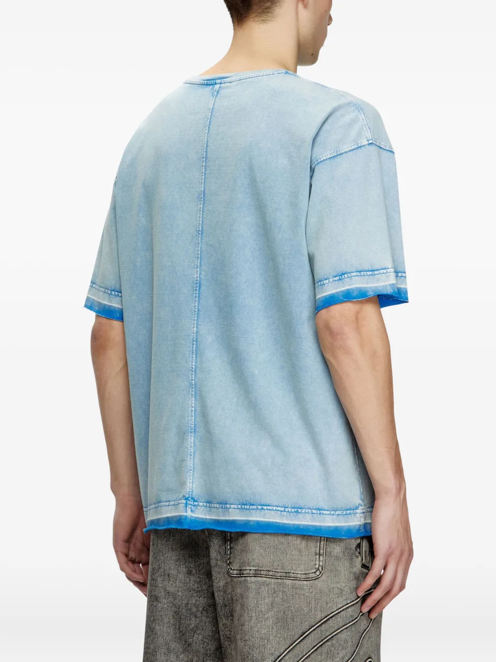 Diesel T-Hoxt T-shirt Blauw